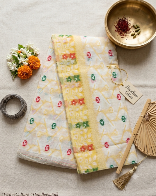 Muslin Cotton Floral Pattern